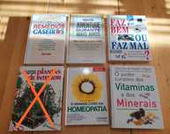 Livros técnicos - saúde,  plantas, vitaminas, remédios caseiros