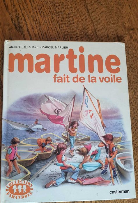 Martine fait de la voile французская детская книга конца 70х годов