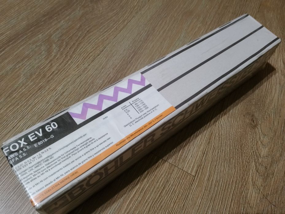 Elektrody spawalnicze MMA 3,2 mm do stali 5kg