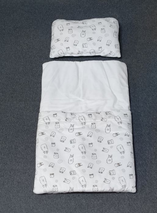 Дитячий комплект конверт+подушка в коляску, в ліжечко