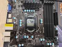 Płyta główna ASRock z77 pro3 dobry stan + chłodzenie s. 1155