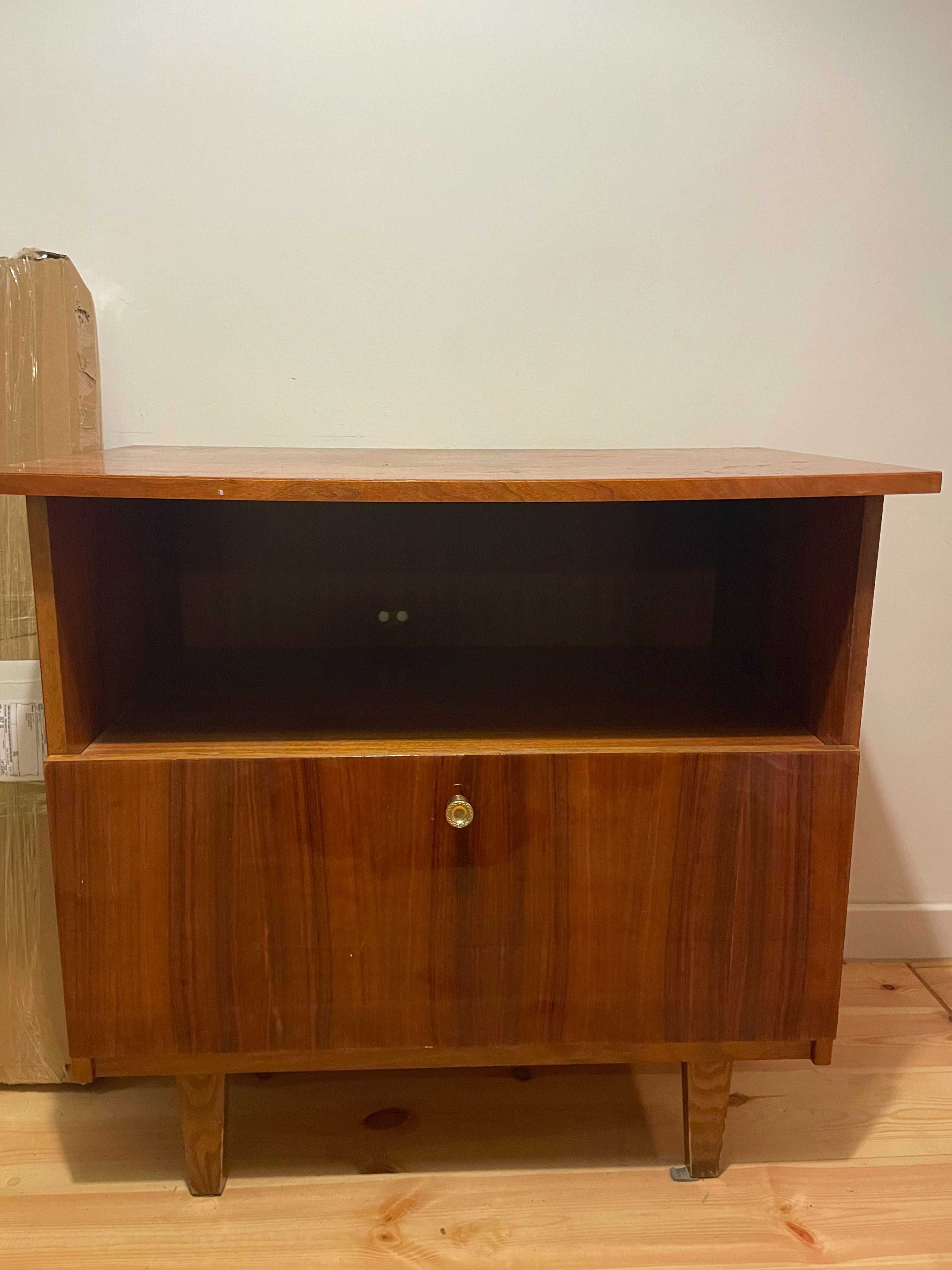 Szafka PRL fornir komoda retro