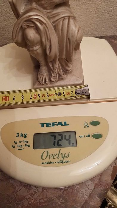 estatueta Moisés muito antiga e pesada