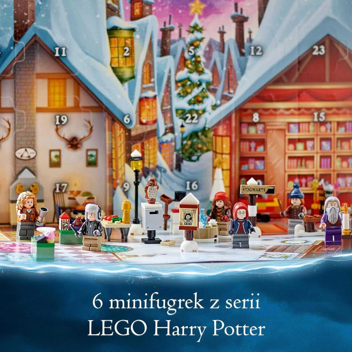 Lego Harry Potter 2023 Kalendarz Adwentowy 76418 Zestaw prezent