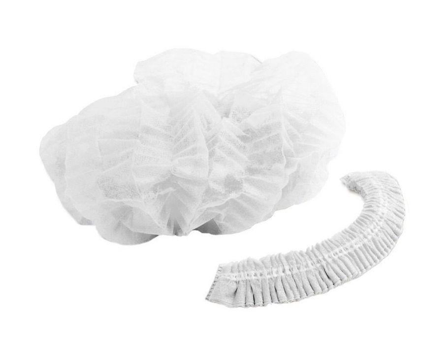 Touca descartável com e sem pala Emb 100 uni
