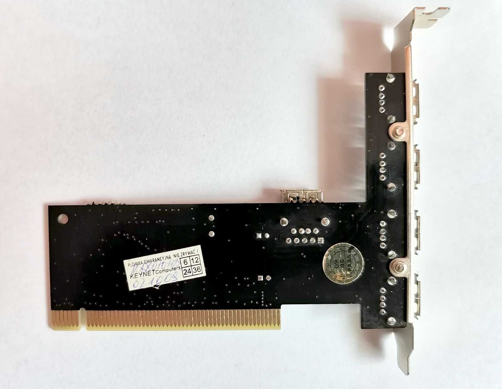 Karta rozszerzeń USB2.0 PCI z 5 portami USB do komputera stacjonarnego