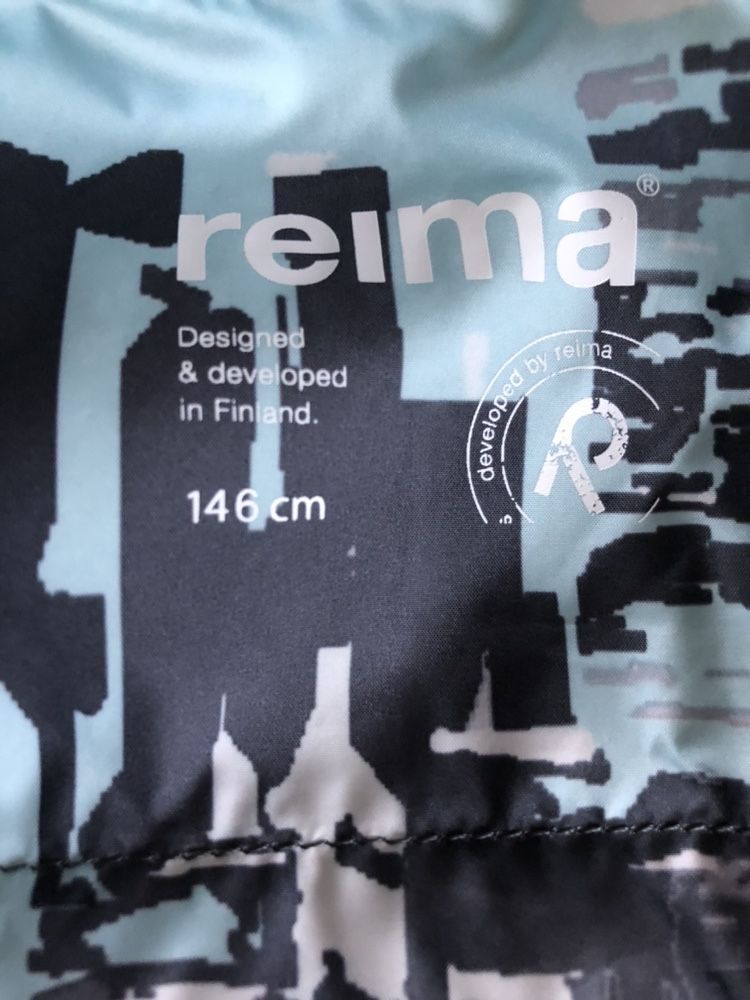 Куртка пуховик Reima, 146, мальчику, демисезонная, трансформер