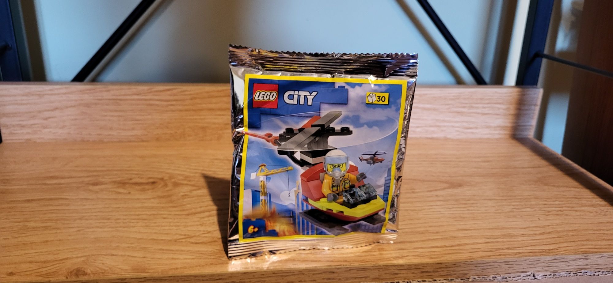 Lego City 952301 Helikopter straży pożarnej saszetka z klockami