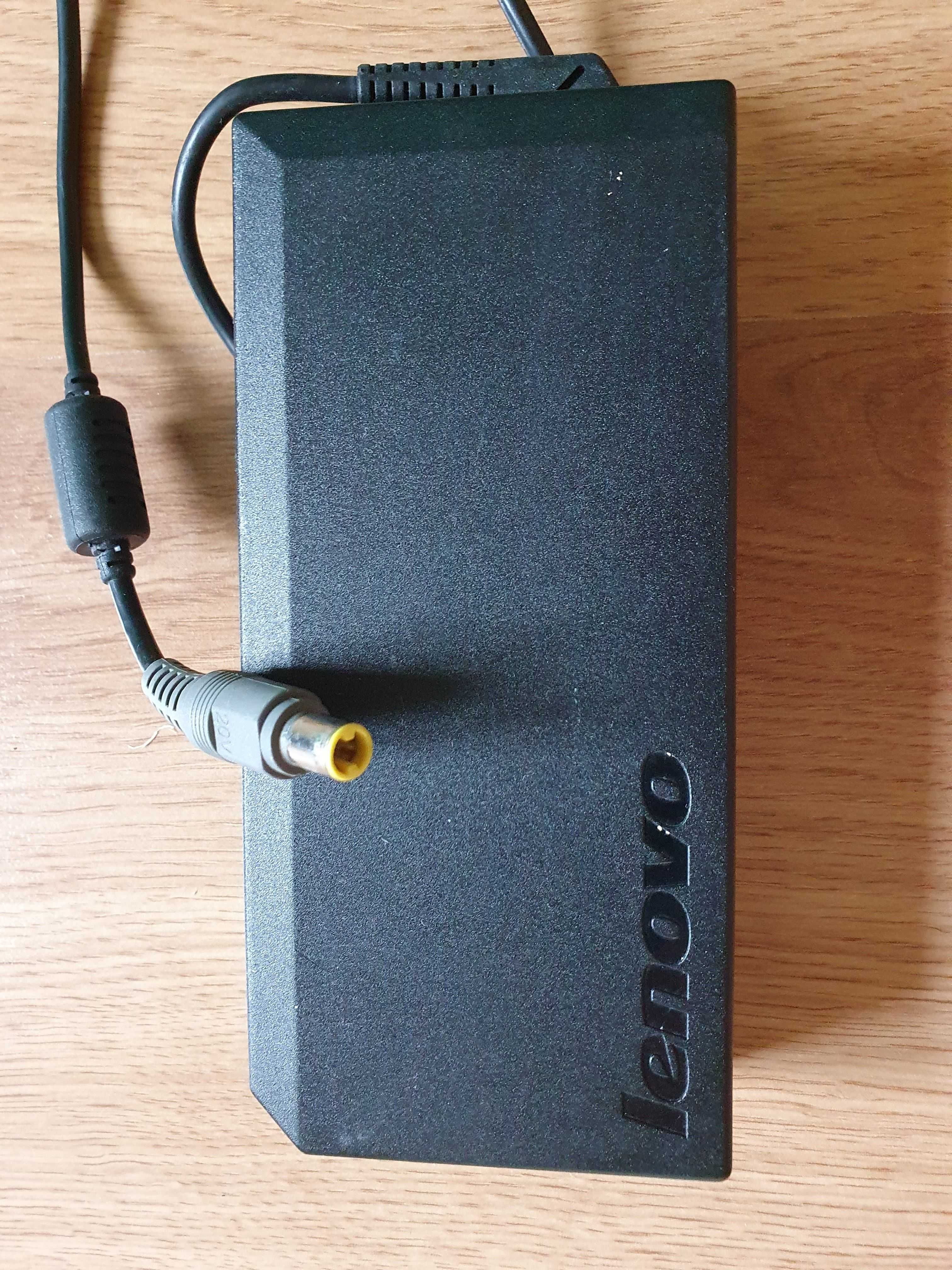 Zasilacz Lenovo 20V, 8.5A, 170W. Okrągła wtyczka.