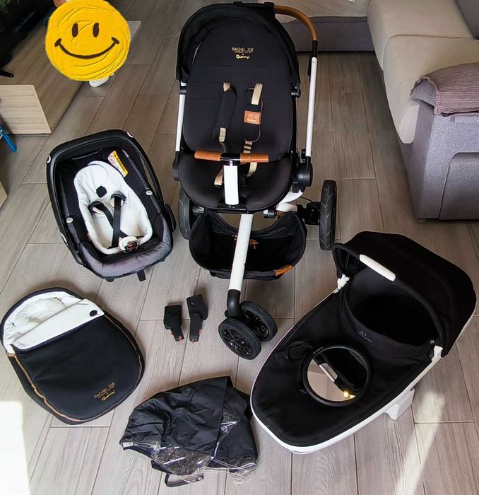 Carrinho bebe Quinny Mood Rachel Zoe Trio