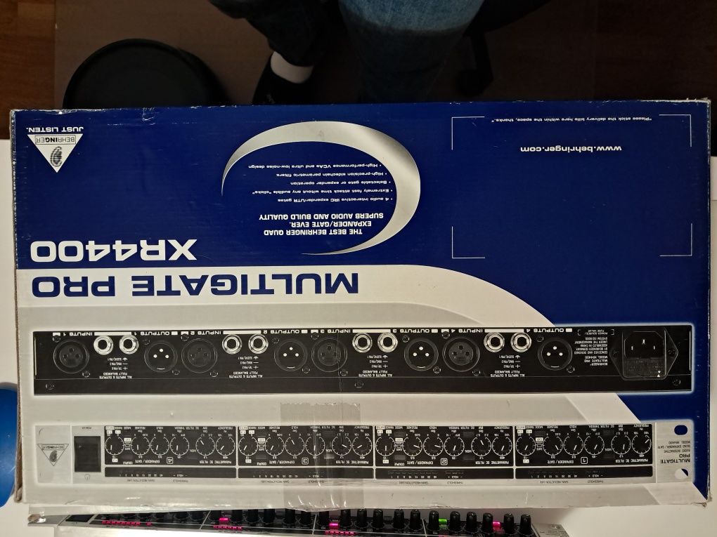 Behringer Multigate PRO XR4400 Expander/bramka.  Jak Nowa.