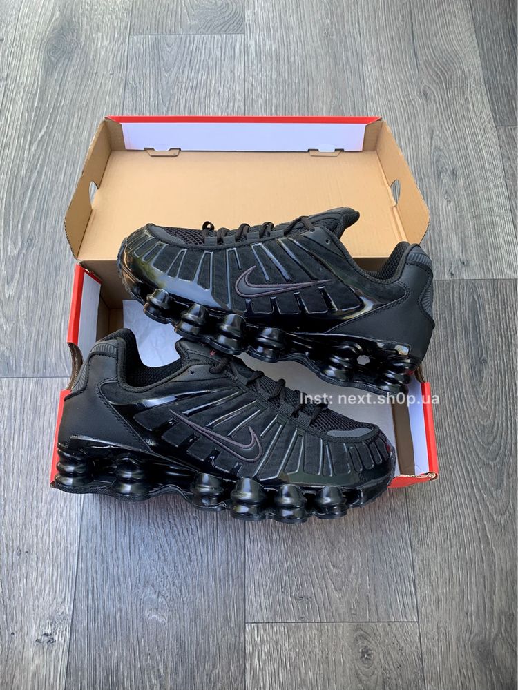 Кросівки Nike Shox TL Triple Black | Кросівки Найк Шокс | Nike Shox