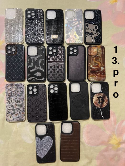 Чохол айфон з камінцями 12.13.14.pro и др