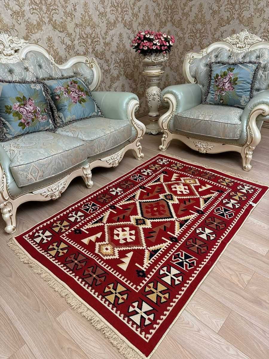 Турецький бавовняний килим, ковер, коврик, доріжка