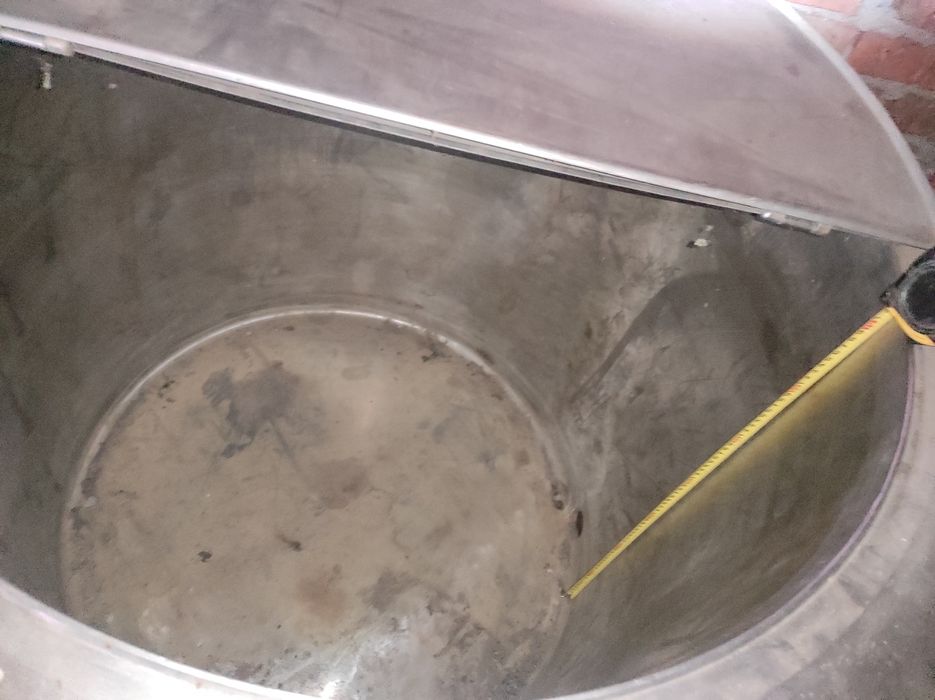 Ємкість нержавіюча з рубашкою 350 л