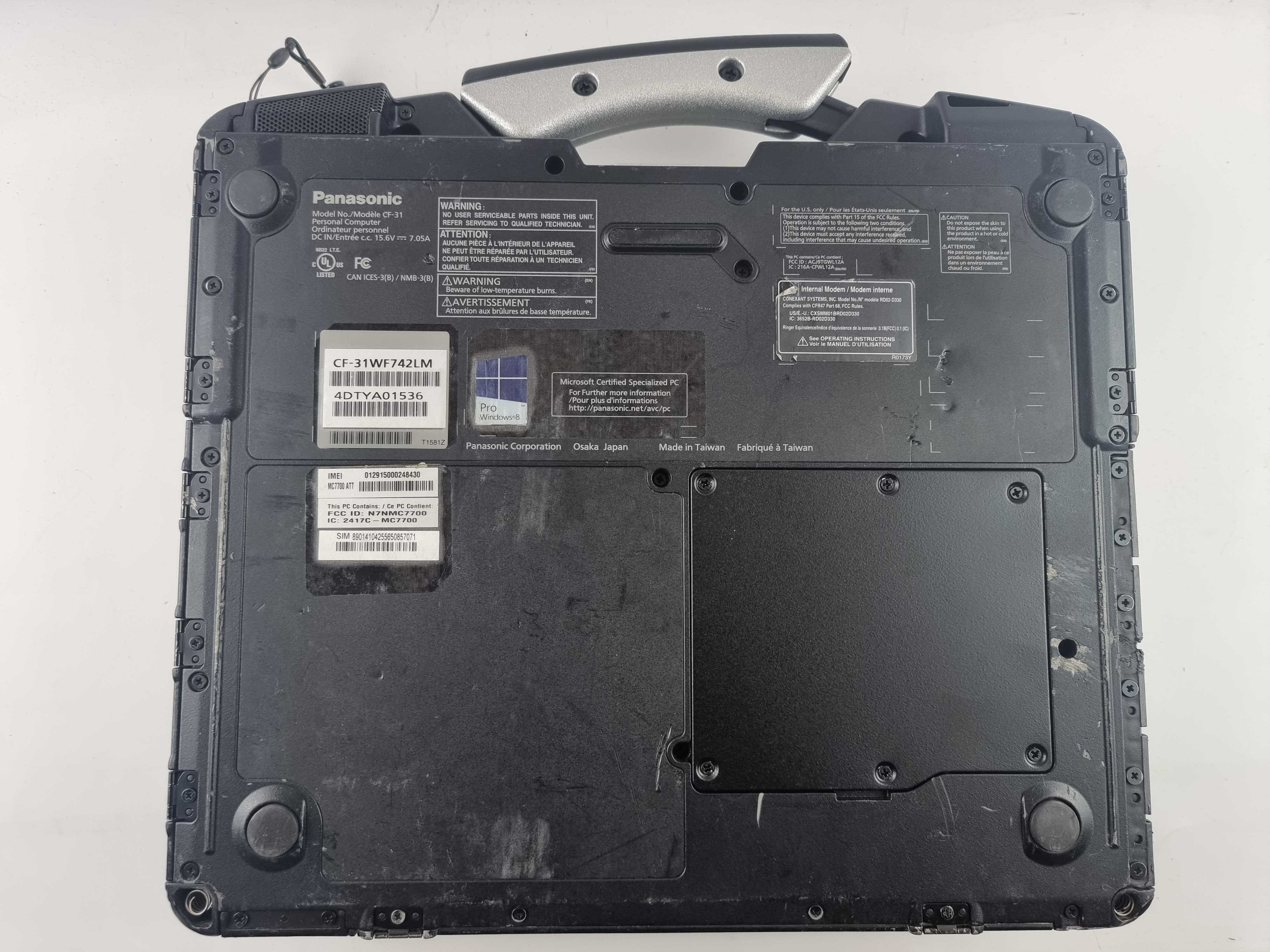 Захищений сенсорний ноутбук Panasonic Toughbook CF-31 MK4 (i5-3340M)