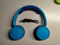 Słuchawki bezprzewodowe  nauszne JBL JR300BT Niebieskie