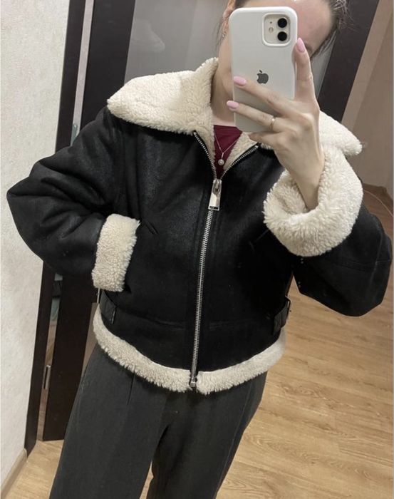 Вкорочена дублянка MANGO