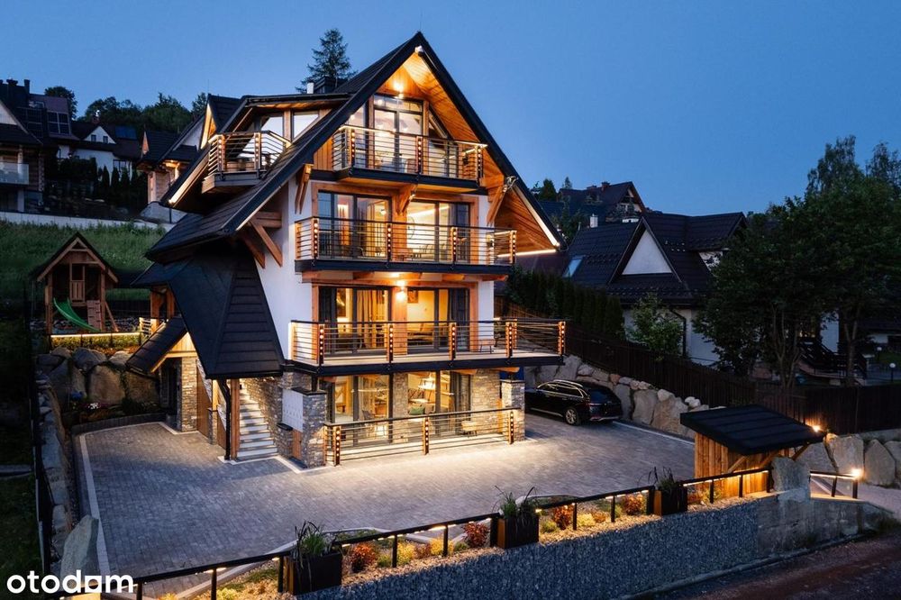 Nowoczesna Willa z 4 Apartament – Gotowy Biznes w Zakopanem z Widokiem