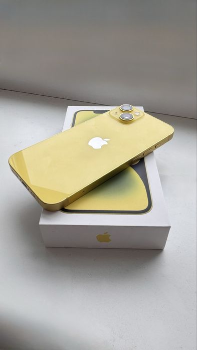 iPhone 14 256 ГБ Yellow (фізична SIM + eSIM)