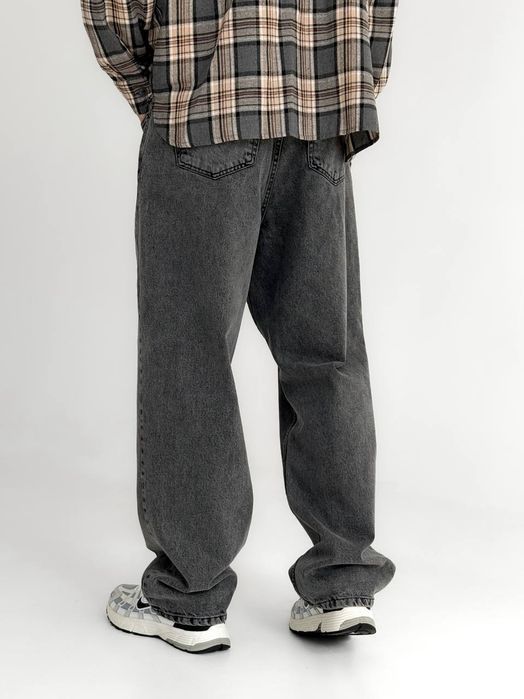 Джинси чоловічі baggy jeans, широкие джинсы мужские реп rap sk8 M