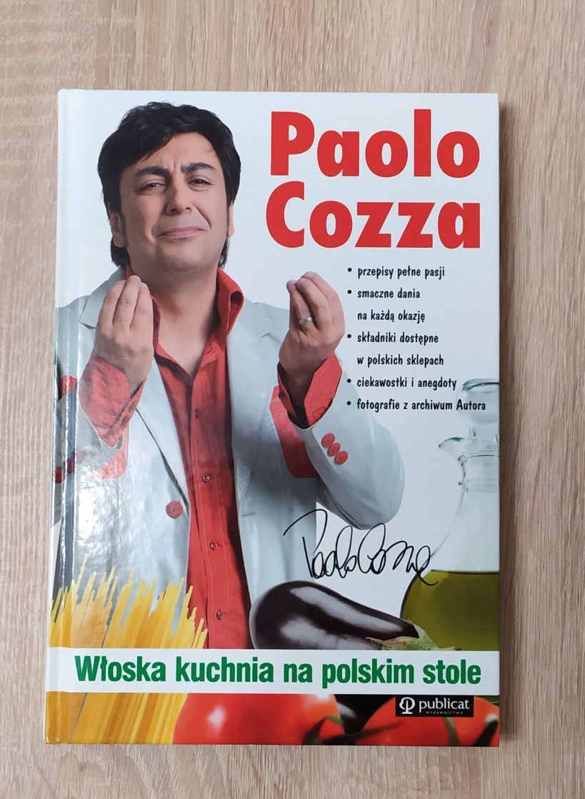 Książka kucharska Paolo Cozza - Włoska kuchnia na polskim stole