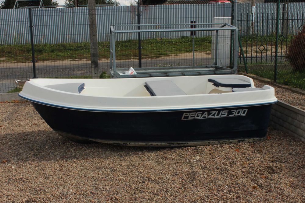 Łódka wędkarska stocznia Augustów PEGAZUS 300 raty transport pod dom