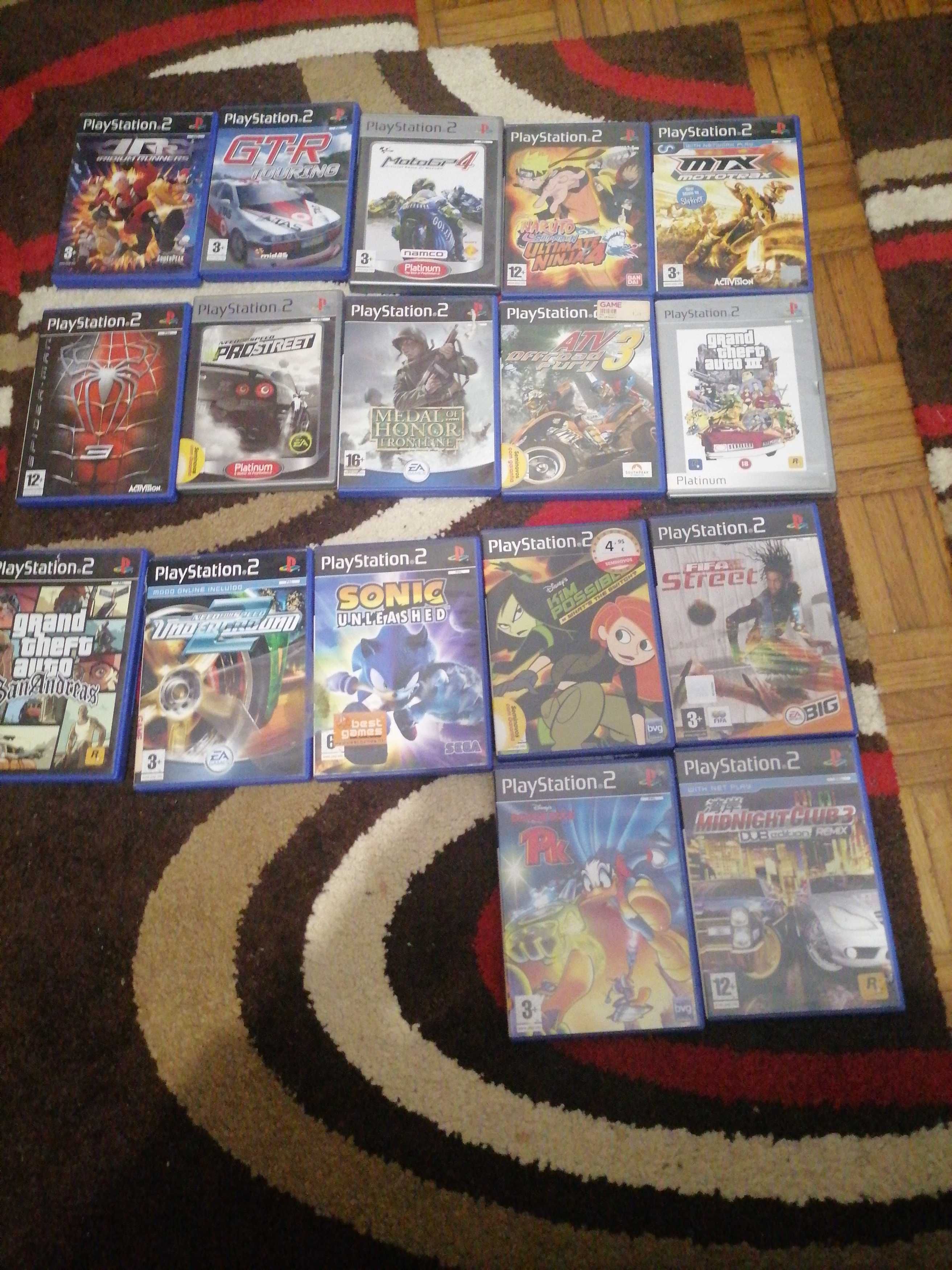 jogos playstation2 vendo