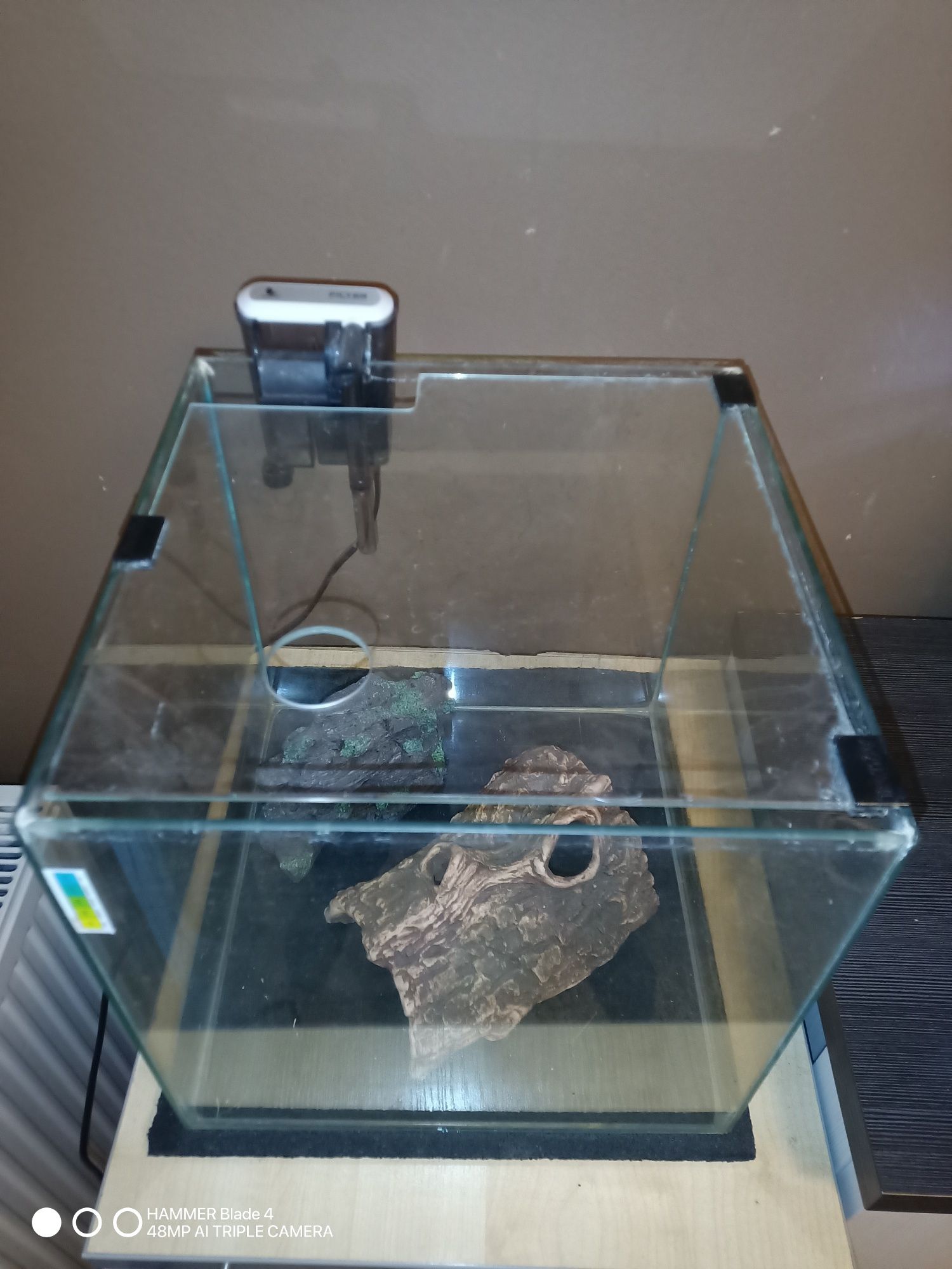 Akwarium kostka 30l krewetkarium