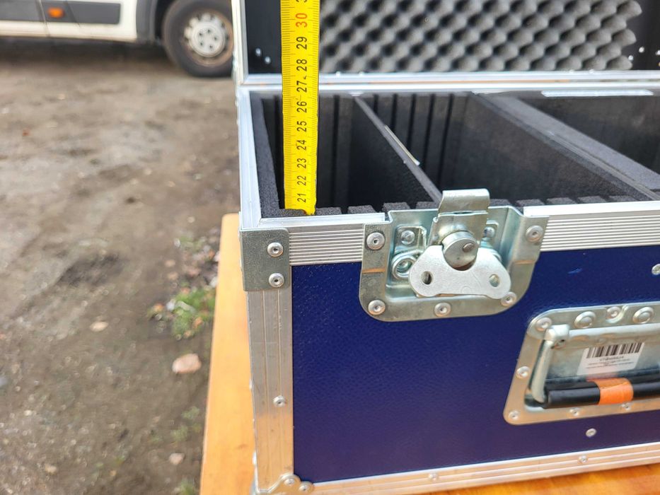 47x28x20 flightcase case KUFEREK skrzynia kablarka FAKTURA