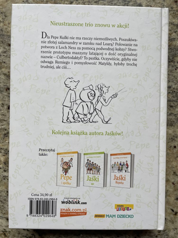 Pepe i spółka znowu na tropie. Książka dla dzieci