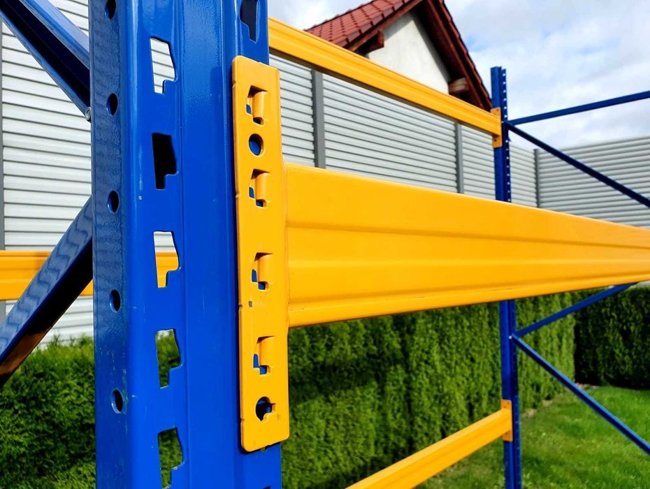 Regały paletowe magazynowe Jungheinrich MPB, Regał magazynowy paletowy