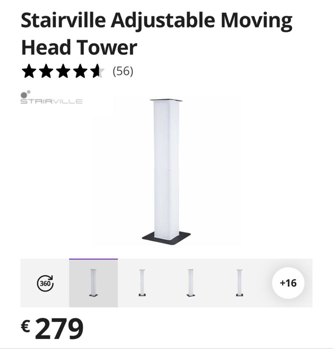 Moving Head Tower Stairville 2x