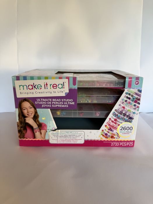 Make it Real Набір для створення браслетів з бісеру Власна студія
