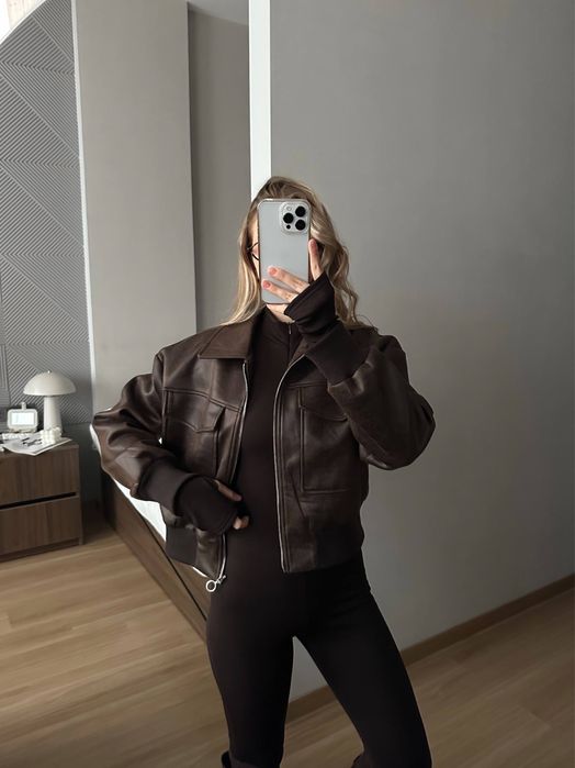 Утеплений комбінезон на блискавці рубчик з начосом 42-46 Чорний