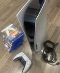 Sony PlayStation 5 с дисками