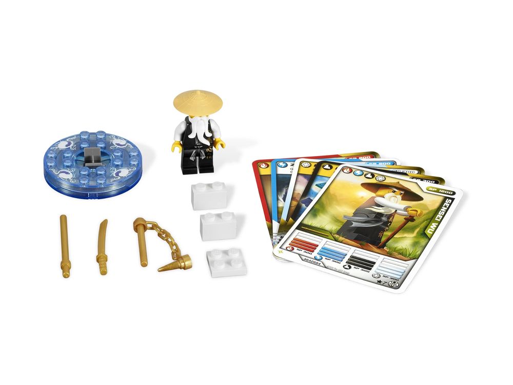 Lego ninjago 2255 spinner Sensei Wu