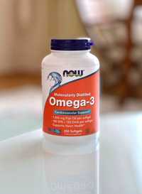 NOW Foods, Omega-3, 180 EPA/120 DHA. США