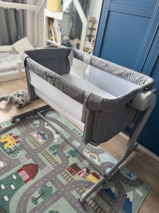 Chicco Next2Me Magic Evo – łóżeczko dostawne - Dark Grey