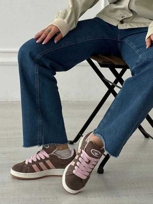 Женские кроссовки Adidas Campus 00s Dust Clear Pink 36-41 адидас