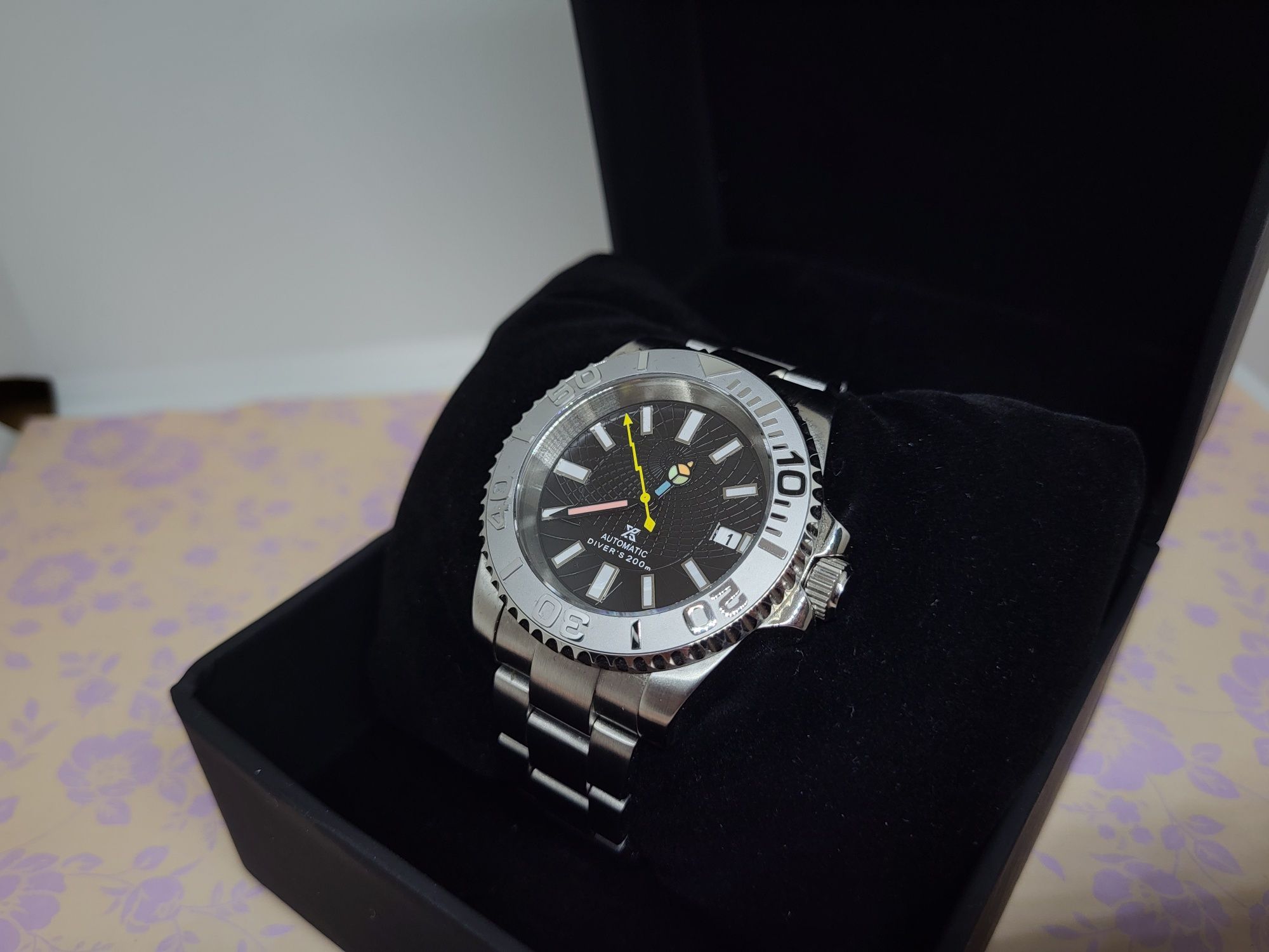 Mamy yacht mastera w domu: Nowy zegarek custom seiko nh35a TMI Fajny