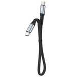 Kabel Dudao L10C USB-C - USB-C PD 100W 5A 0,23m - czarny