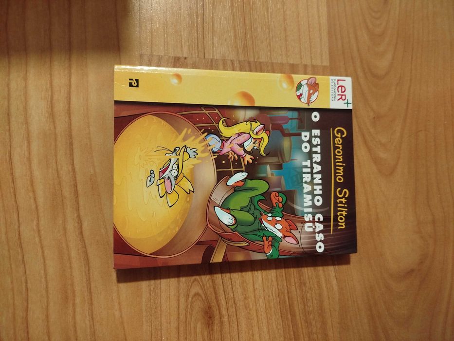 Livro Geronimo Stilton - O Estranho Caso do Tiramisú
