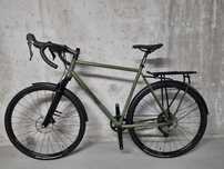 Gravel wyprawowy Cro-mo Justbikes JB04  Shimano GRX 600 amortyzator
