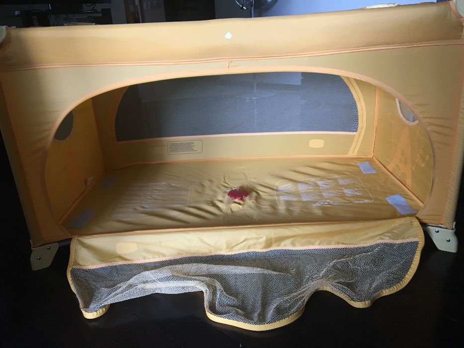 Манеж-кровать Chicco Easy Sleep и антимоскитная сетка к нему