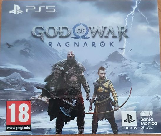 God of War Ragnarok kod voucher kupon Playstation5, PS5 wersja cyfrowa