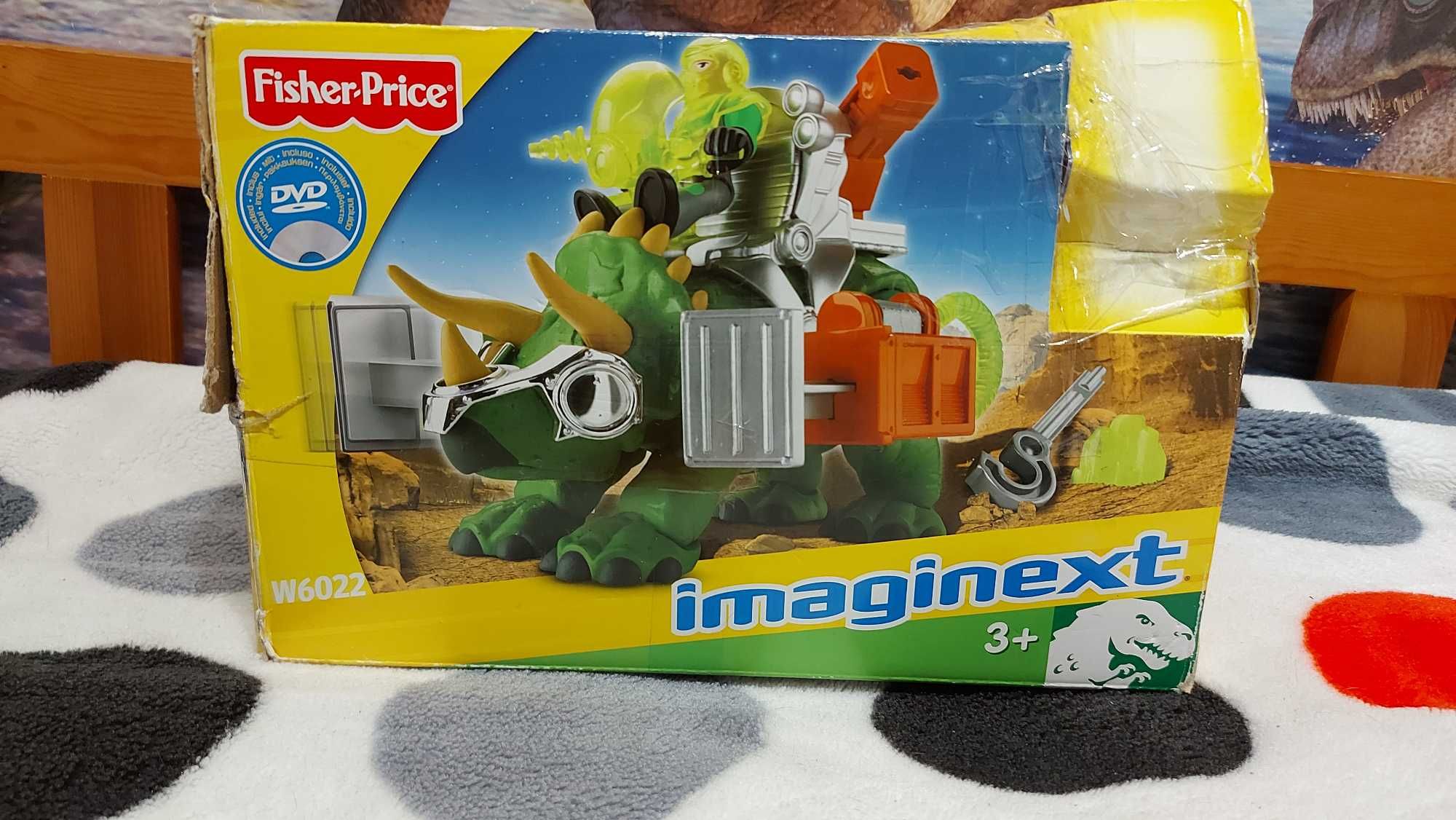 Imaginext w6022 Fisher-price dino triceratops db