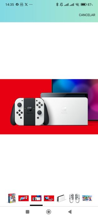 Nintendo Switch OLED (4 meses de uso) + Super Mario Wonder + Online