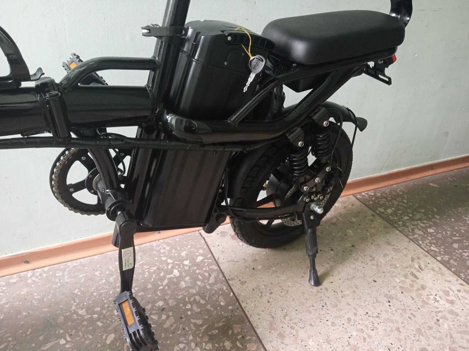 Электровелосипед складной Minako M1 (500W, 48V, 15Ah/21Ah) 14 дюймов