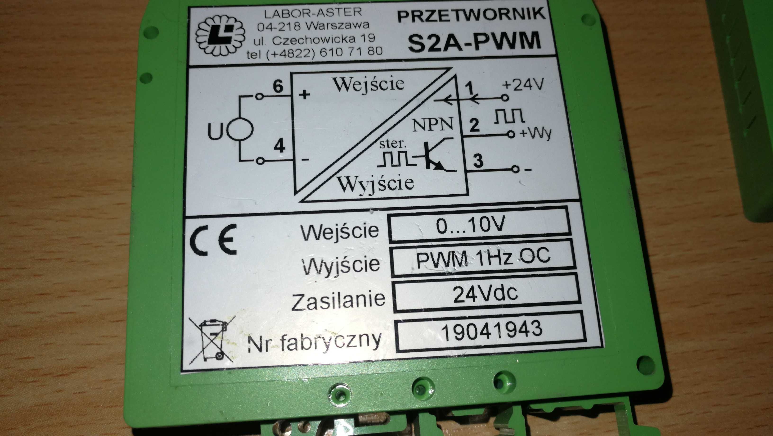 Przetwornik Labor-Aster S2A-PWM